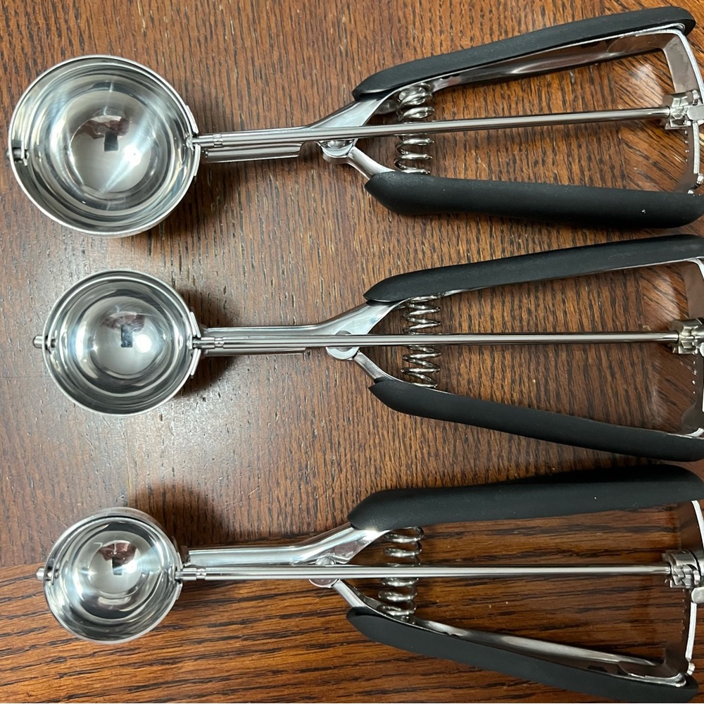 Cookie scoop set
